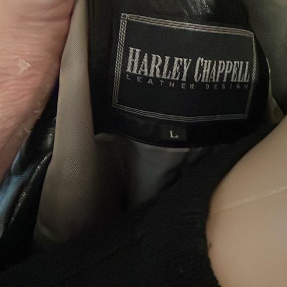 Beautiful Haley Chappell leather men’s jacket - Picture 2 of 2